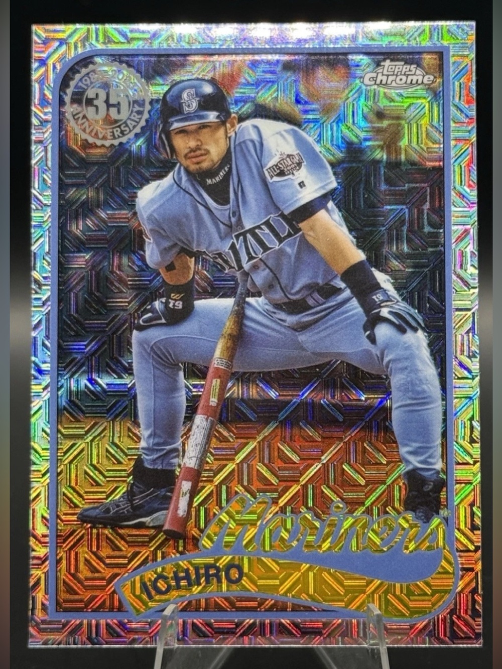 Ichiro Mariners Silver Refractor 2024 Topps Chrome